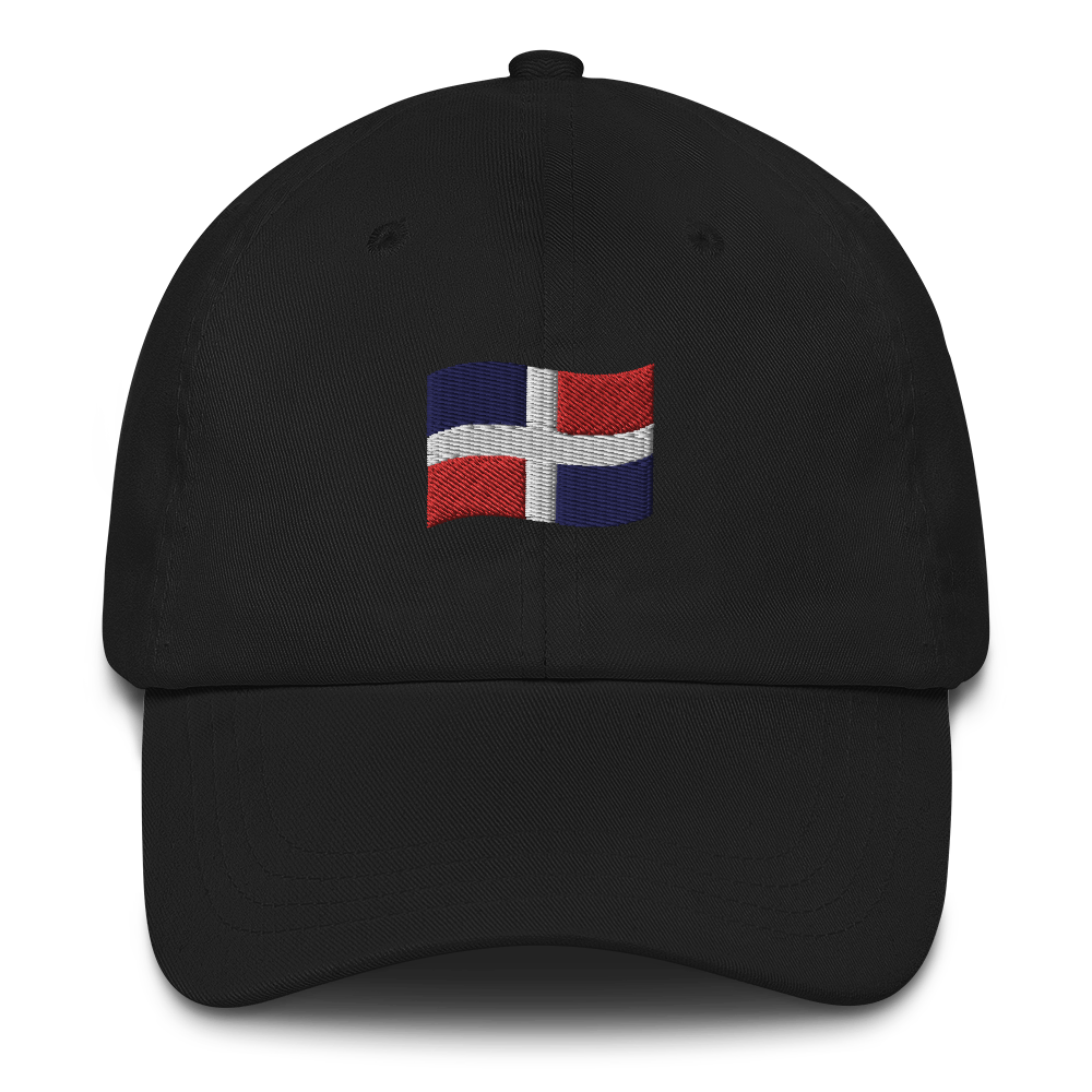 Dominican Republic Flag Emoji Dad hat