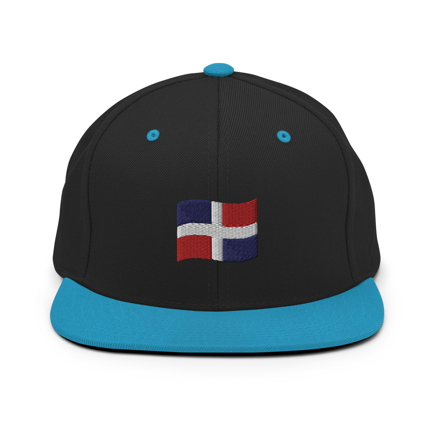 Dominican Republic Flag Emoji Snapback Hat