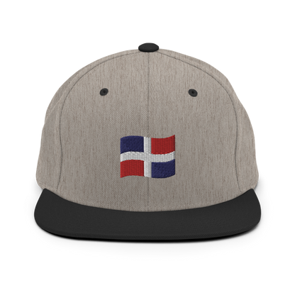 Dominican Republic Flag Emoji Snapback Hat
