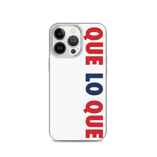 Que Lo Que Dominican iPhone Case