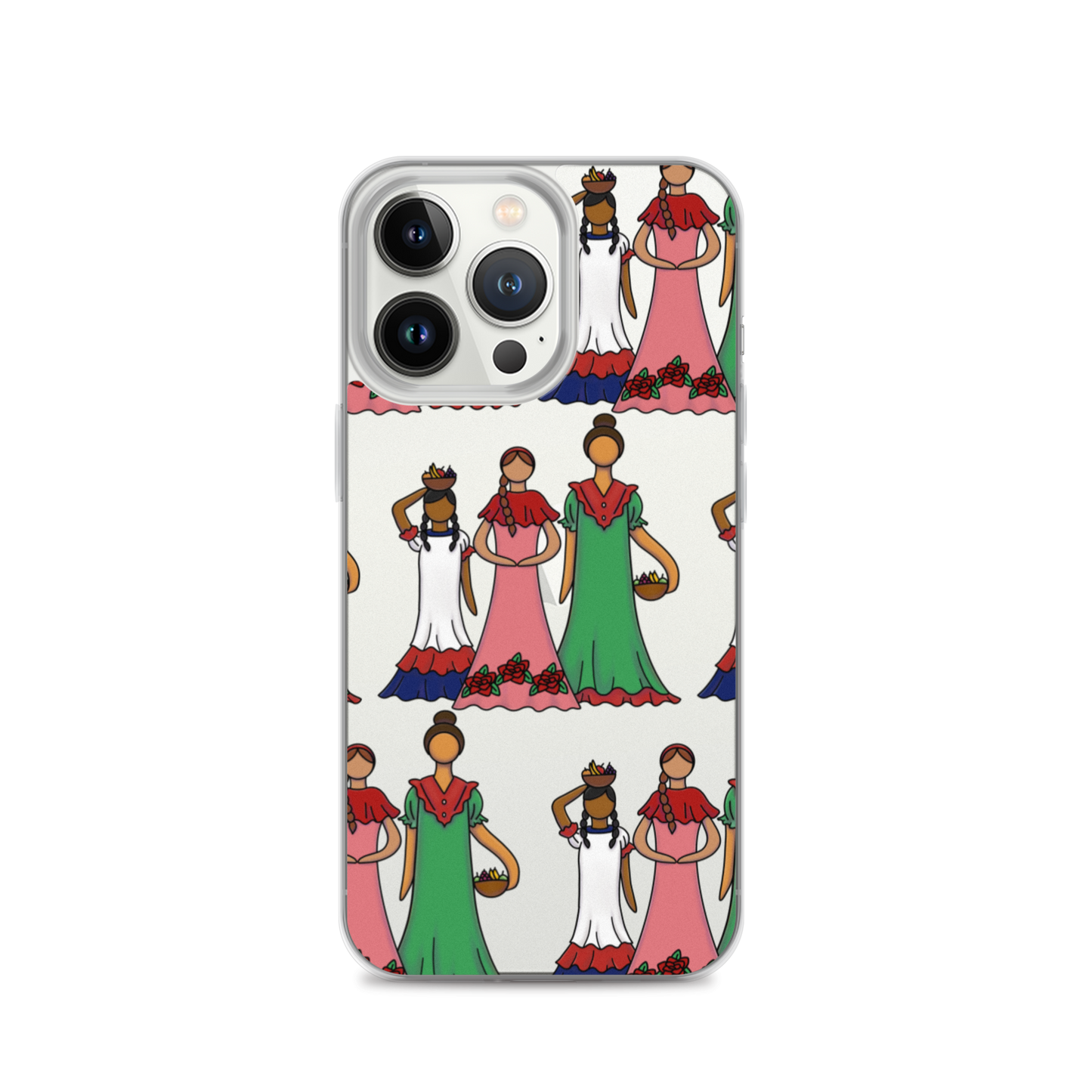 Dominican Faceless Dolls iPhone Case