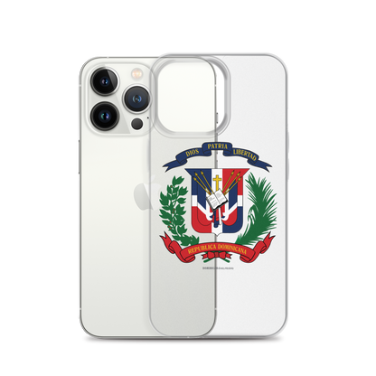 Escudo de la República Dominicana iPhone Case