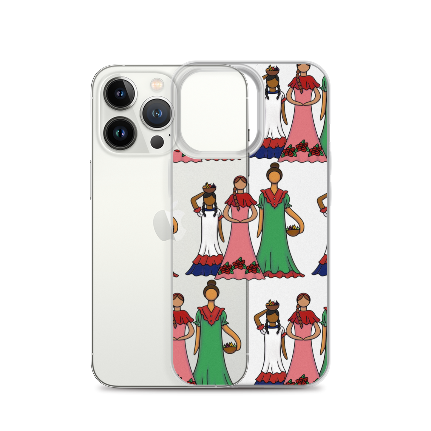 Dominican Faceless Dolls iPhone Case