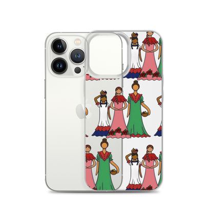 Dominican Faceless Dolls iPhone Case