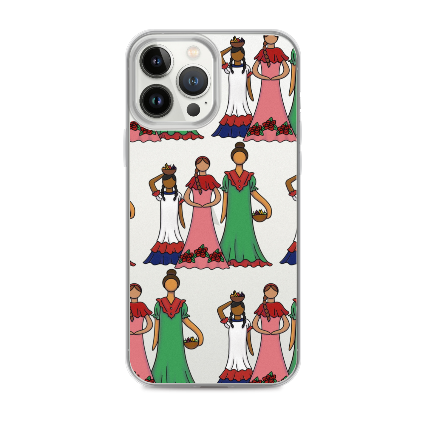 Dominican Faceless Dolls iPhone Case