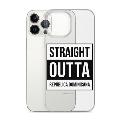 Straight Outta República Dominicana iPhone Case
