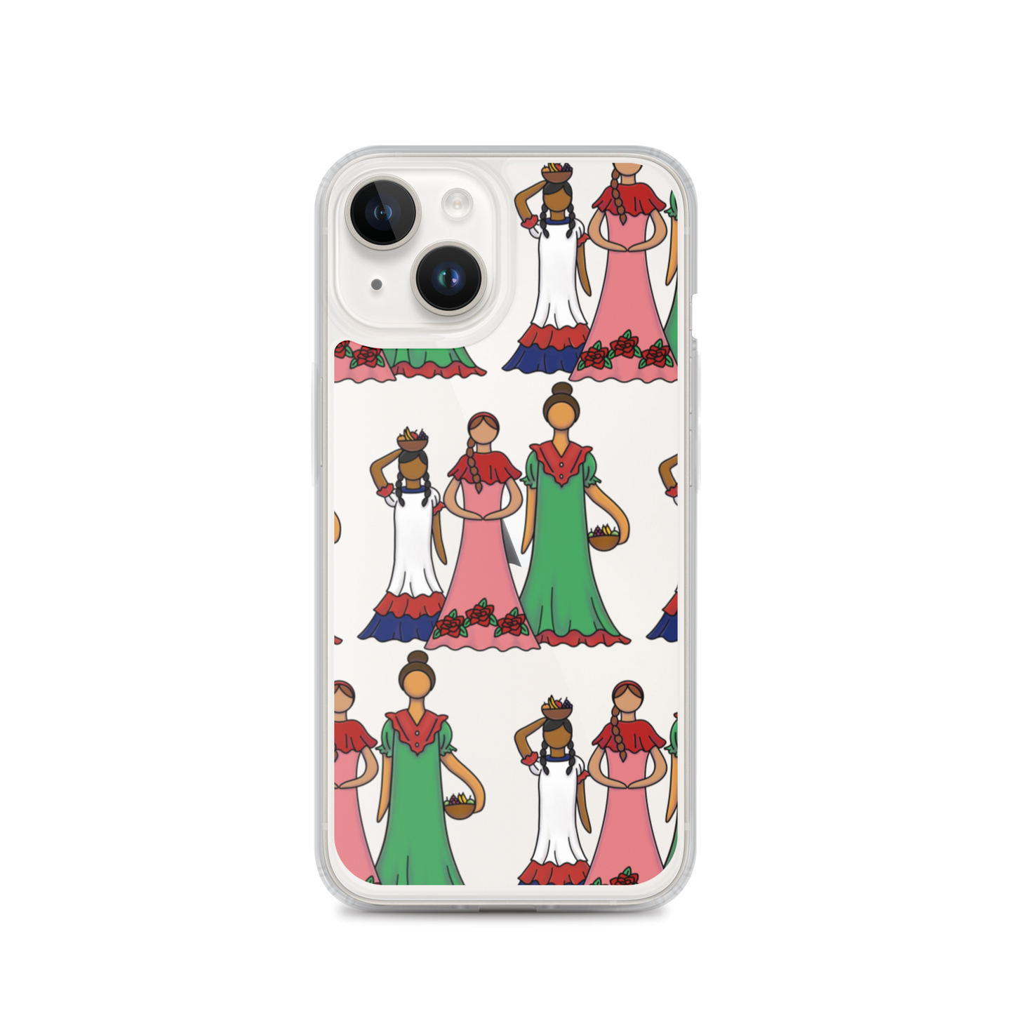 Dominican Faceless Dolls iPhone Case