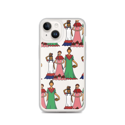 Dominican Faceless Dolls iPhone Case