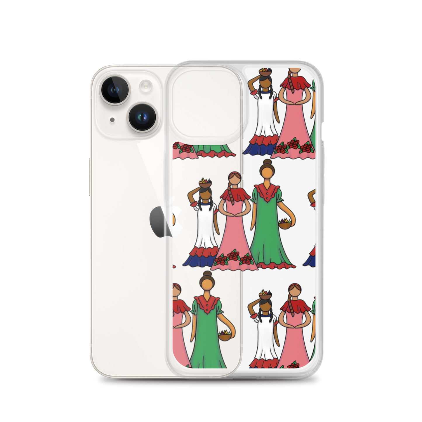 Dominican Faceless Dolls iPhone Case