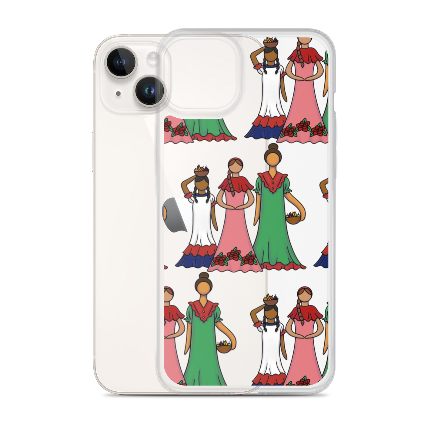 Dominican Faceless Dolls iPhone Case