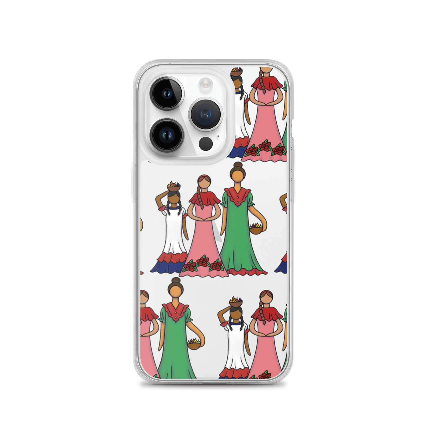 Dominican Faceless Dolls iPhone Case