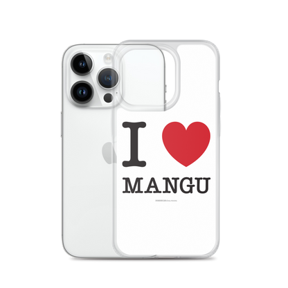 I Love Mangu iPhone Case  - 2020 - DominicanGirlfriend.com - Frases Dominicanas - República Dominicana Lifestyle Graphic T-Shirts Streetwear & Accessories - New York - Bronx - Washington Heights - Miami - Florida - Boca Chica - USA - Dominican Clothing