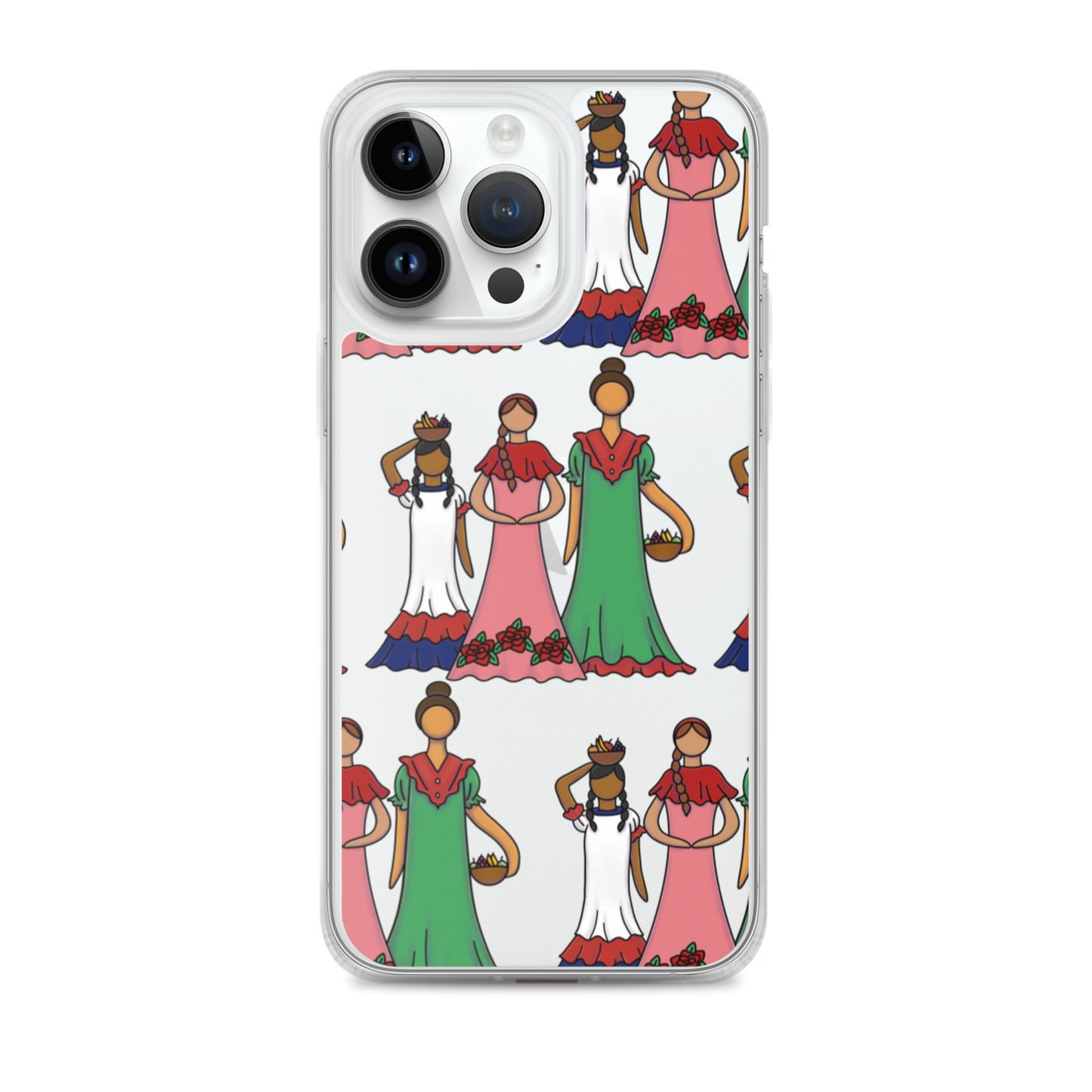 Dominican Faceless Dolls iPhone Case