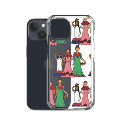 Dominican Faceless Dolls iPhone Case