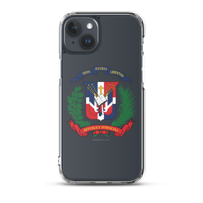 Escudo de la República Dominicana iPhone Case