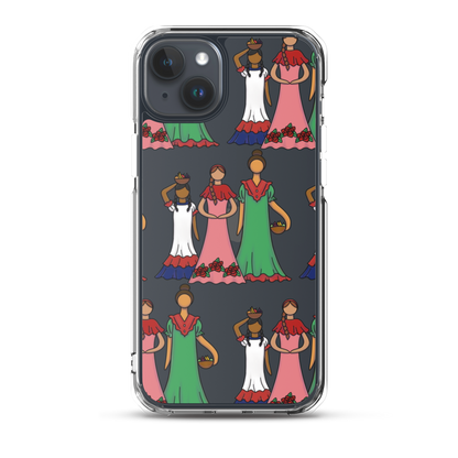 Dominican Faceless Dolls iPhone Case