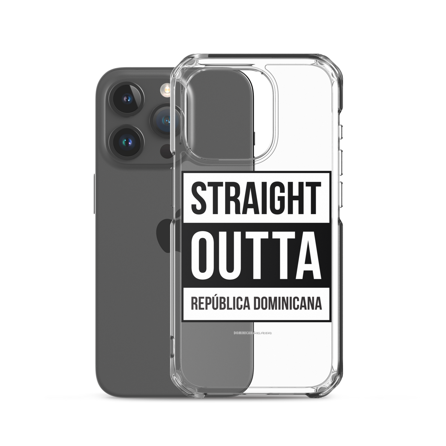 Straight Outta República Dominicana iPhone Case