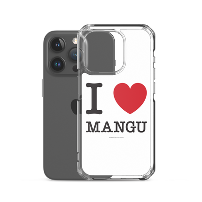 I Love Mangu iPhone Case  - 2020 - DominicanGirlfriend.com - Frases Dominicanas - República Dominicana Lifestyle Graphic T-Shirts Streetwear & Accessories - New York - Bronx - Washington Heights - Miami - Florida - Boca Chica - USA - Dominican Clothing