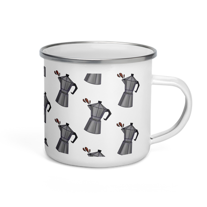 Cafetera Enamel Mug