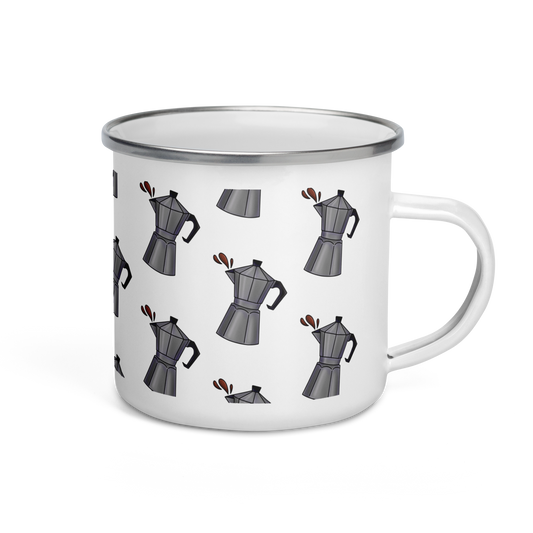 Cafetera Enamel Mug