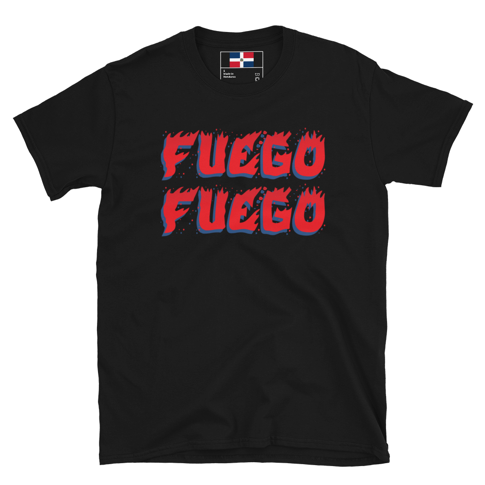 Fuego Fuego Unisex Dominican T-Shirt