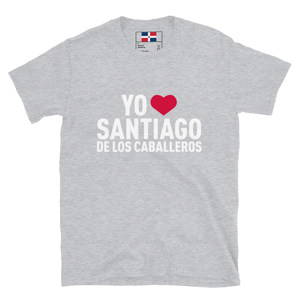 Yo Amo Santiago de los Caballeros Unisex T-Shirt