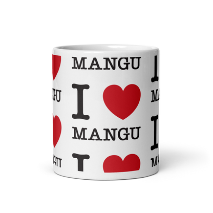 I Love Mangu Dominican Mug