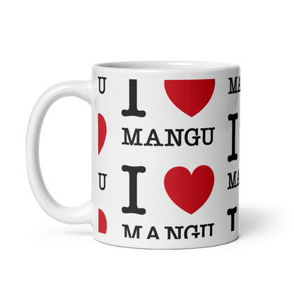 I Love Mangu Dominican Mug