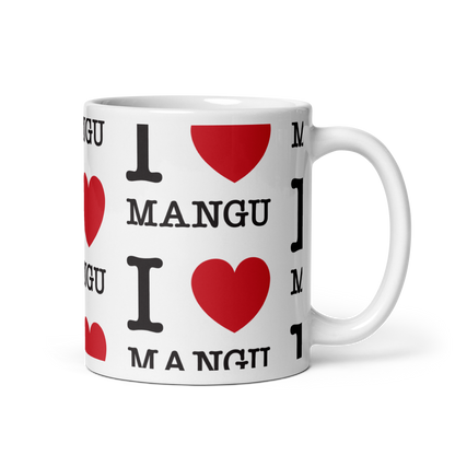 I Love Mangu Dominican Mug