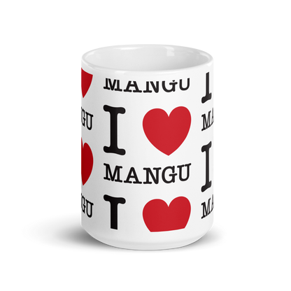 I Love Mangu Dominican Mug