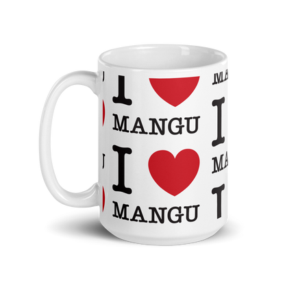 I Love Mangu Dominican Mug