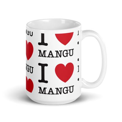 I Love Mangu Dominican Mug