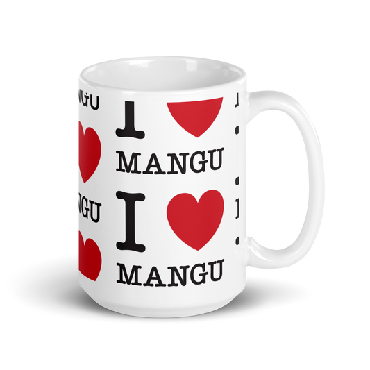 I Love Mangu Dominican Mug