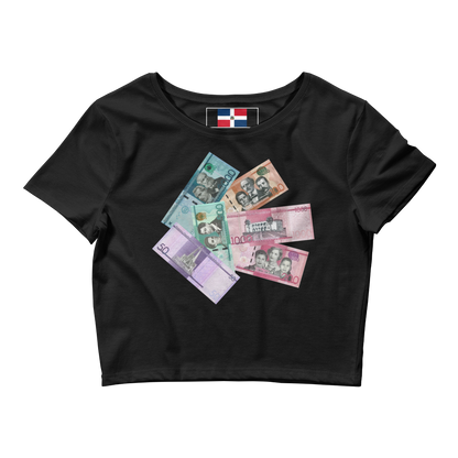 Dominican Pesos Crop Top