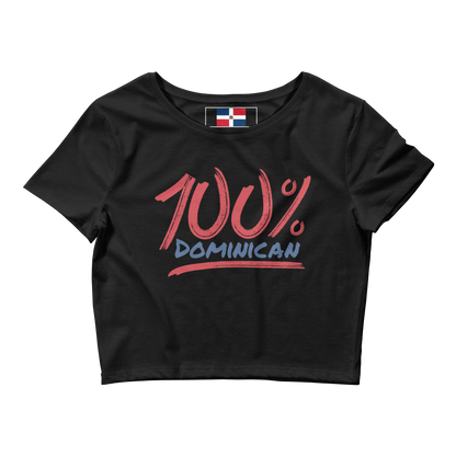 100% Dominican Crop Top Tee