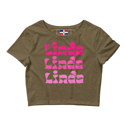 Linda Dominican Crop Top Tee