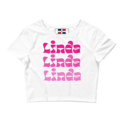 Linda Dominican Crop Top Tee