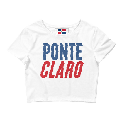 Ponte Claro Dominican Crop Top Tee