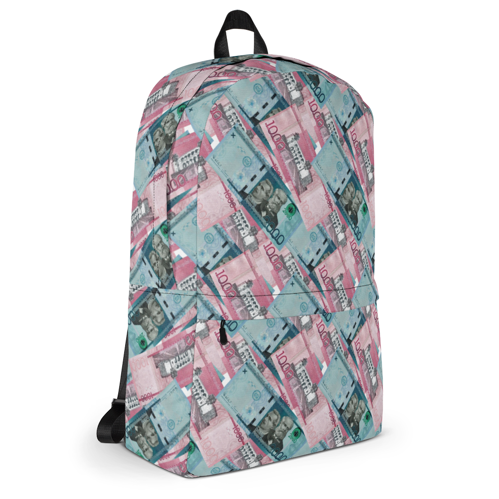 1000 y 2000 Dominican Pesos All-Over Print Backpack  - 2020 - DominicanGirlfriend.com - Frases Dominicanas - República Dominicana Lifestyle Graphic T-Shirts Streetwear & Accessories - New York - Bronx - Washington Heights - Miami - Florida - Boca Chica - USA - Dominican Clothing