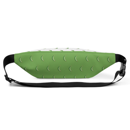 Platano All-Over Fanny Pack (White)  - 2020 - DominicanGirlfriend.com - Frases Dominicanas - República Dominicana Lifestyle Graphic T-Shirts Streetwear & Accessories - New York - Bronx - Washington Heights - Miami - Florida - Boca Chica - USA - Dominican Clothing
