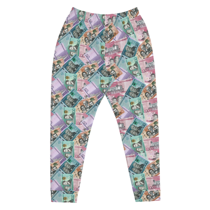 Dominican Pesos All-Over Print Men's Sweatpants  - 2020 - DominicanGirlfriend.com - Frases Dominicanas - República Dominicana Lifestyle Graphic T-Shirts Streetwear & Accessories - New York - Bronx - Washington Heights - Miami - Florida - Boca Chica - USA - Dominican Clothing