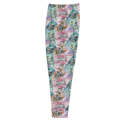 Dominican Pesos All-Over Print Men's Sweatpants  - 2020 - DominicanGirlfriend.com - Frases Dominicanas - República Dominicana Lifestyle Graphic T-Shirts Streetwear & Accessories - New York - Bronx - Washington Heights - Miami - Florida - Boca Chica - USA - Dominican Clothing