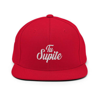 Tu Supite Snapback Hat  - 2020 - DominicanGirlfriend.com - Frases Dominicanas - República Dominicana Lifestyle Graphic T-Shirts Streetwear & Accessories - New York - Bronx - Washington Heights - Miami - Florida - Boca Chica - USA - Dominican Clothing