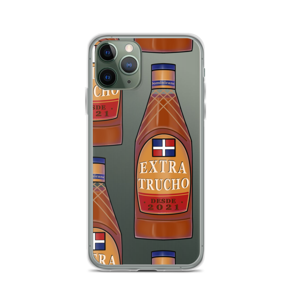 Extra Trucho Dominican Rum iPhone Case  - 2020 - DominicanGirlfriend.com - Frases Dominicanas - República Dominicana Lifestyle Graphic T-Shirts Streetwear & Accessories - New York - Bronx - Washington Heights - Miami - Florida - Boca Chica - USA - Dominican Clothing