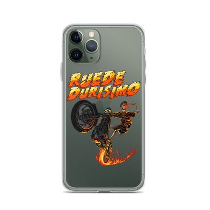 Ruede Durisimo iPhone Case  - 2020 - DominicanGirlfriend.com - Frases Dominicanas - República Dominicana Lifestyle Graphic T-Shirts Streetwear & Accessories - New York - Bronx - Washington Heights - Miami - Florida - Boca Chica - USA - Dominican Clothing