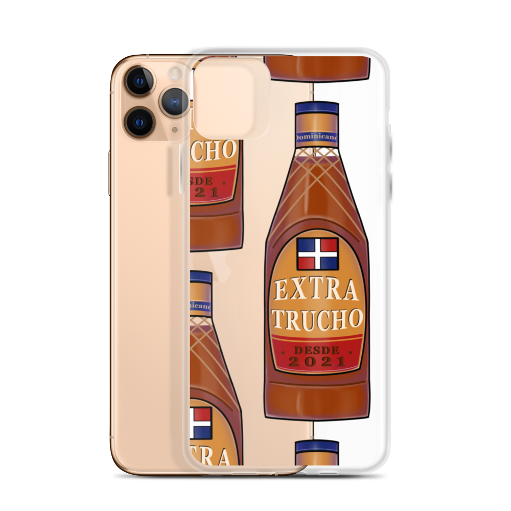 Extra Trucho Dominican Rum iPhone Case  - 2020 - DominicanGirlfriend.com - Frases Dominicanas - República Dominicana Lifestyle Graphic T-Shirts Streetwear & Accessories - New York - Bronx - Washington Heights - Miami - Florida - Boca Chica - USA - Dominican Clothing