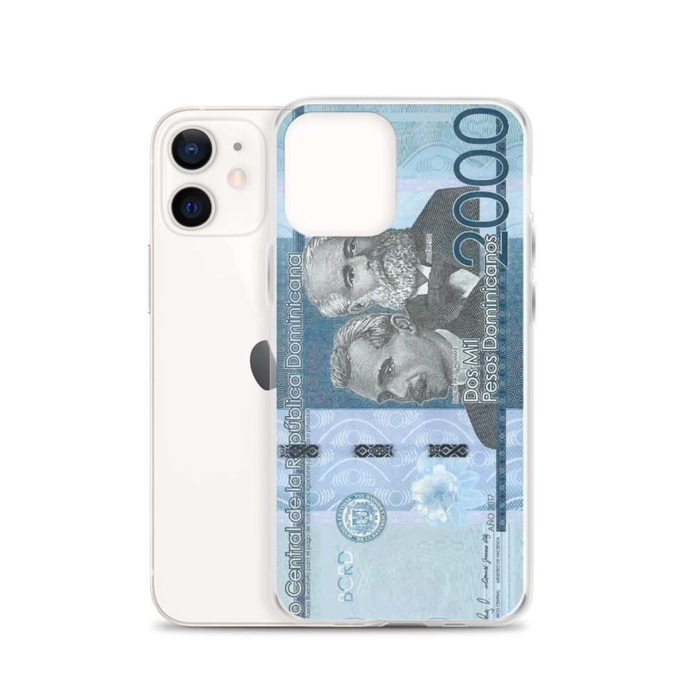 2000 Dominican Pesos iPhone Case  - 2020 - DominicanGirlfriend.com - Frases Dominicanas - República Dominicana Lifestyle Graphic T-Shirts Streetwear & Accessories - New York - Bronx - Washington Heights - Miami - Florida - Boca Chica - USA - Dominican Clothing