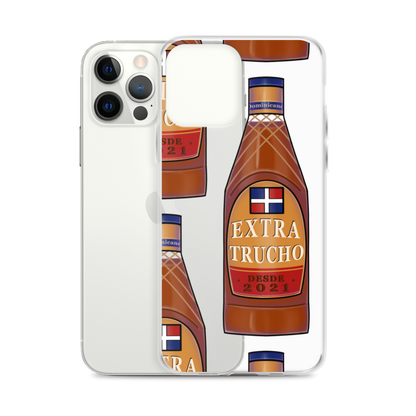 Extra Trucho Dominican Rum iPhone Case  - 2020 - DominicanGirlfriend.com - Frases Dominicanas - República Dominicana Lifestyle Graphic T-Shirts Streetwear & Accessories - New York - Bronx - Washington Heights - Miami - Florida - Boca Chica - USA - Dominican Clothing
