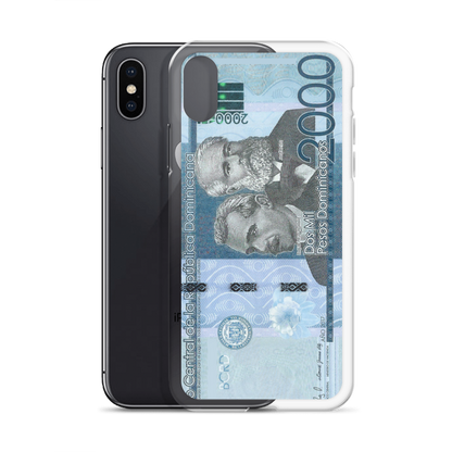 2000 Dominican Pesos iPhone Case  - 2020 - DominicanGirlfriend.com - Frases Dominicanas - República Dominicana Lifestyle Graphic T-Shirts Streetwear & Accessories - New York - Bronx - Washington Heights - Miami - Florida - Boca Chica - USA - Dominican Clothing