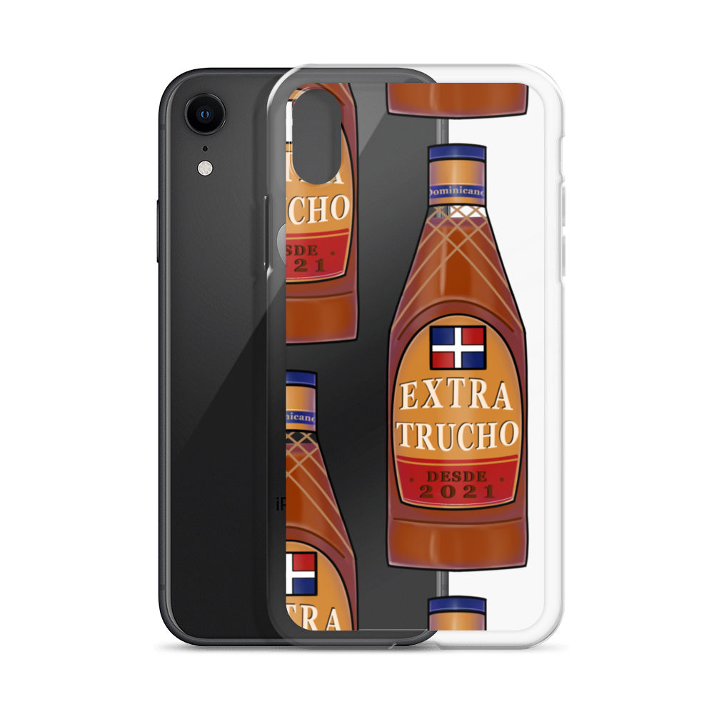 Extra Trucho Dominican Rum iPhone Case  - 2020 - DominicanGirlfriend.com - Frases Dominicanas - República Dominicana Lifestyle Graphic T-Shirts Streetwear & Accessories - New York - Bronx - Washington Heights - Miami - Florida - Boca Chica - USA - Dominican Clothing